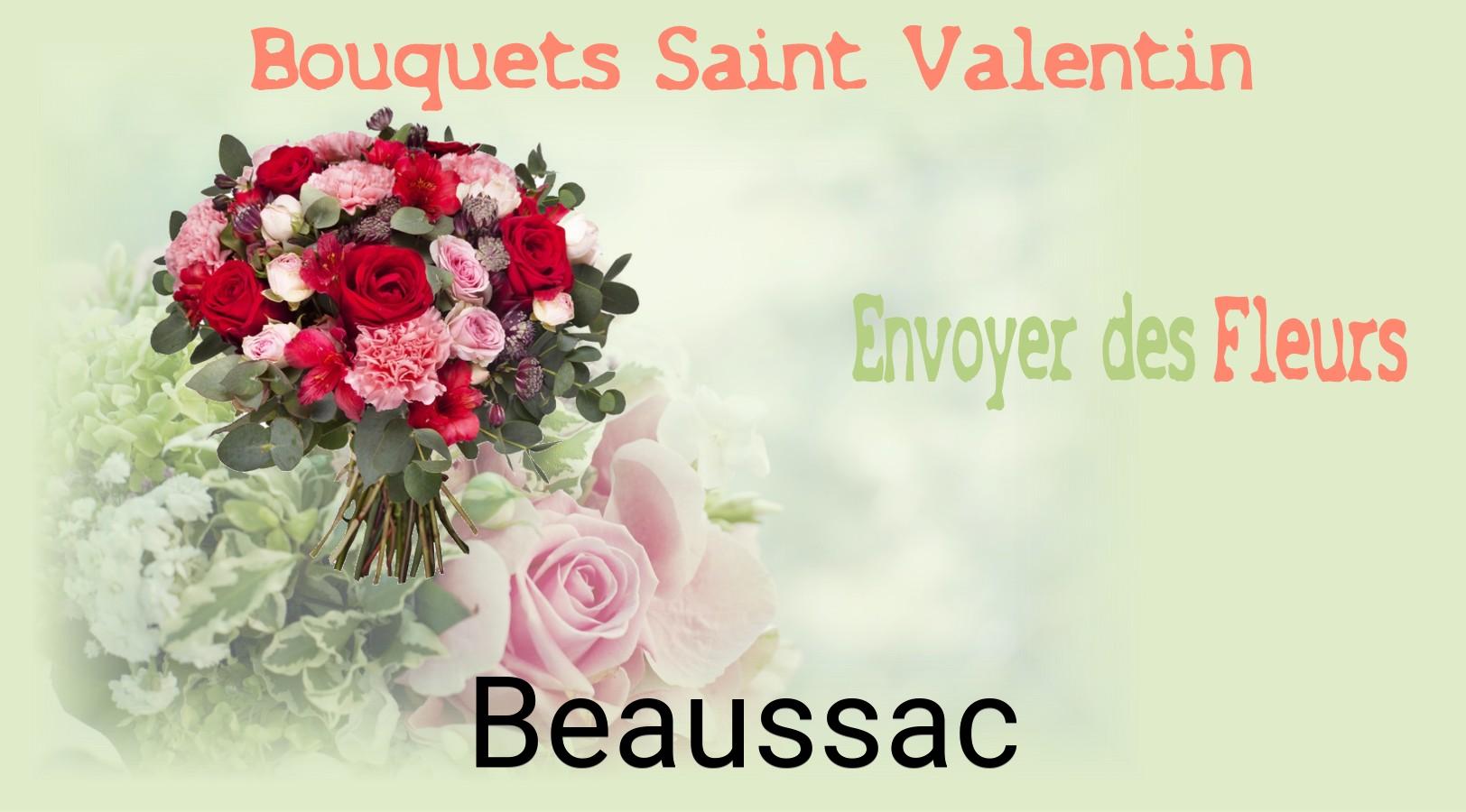 Roses de Saint-Valentin livrées à Beaussac